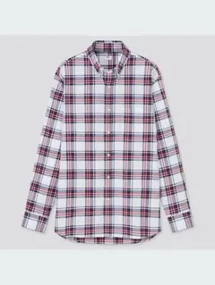 エクストラファインコットンブロードチェックシャツ（長袖）