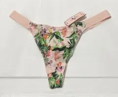 特別価格！まとめ買い歓迎フローラルプリント Tバック