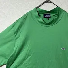 パーリーゲイツ モックネック Tシャツ ロゴ PEARLY GATES グリーン