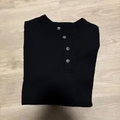 ワッフルヘンリーネック