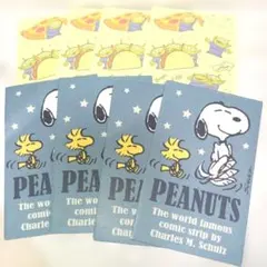 お年玉袋 ポチ袋 PEANUTS スヌーピー リトルグリーンメン 8枚セット