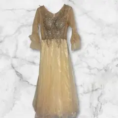 JH998 優雅なメガミのシフォンウェディングドレス - メルカリ