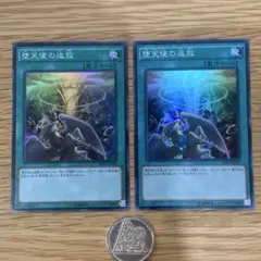 遊戯王　堕天使の追放　スーパー　2枚