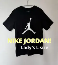NIKE JORDAN Air 半袖Tシャツ ブラック【美品】レディースL