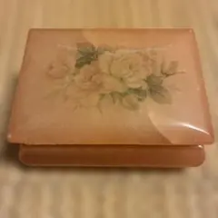 イタリア製 アラバスター 宝石箱 70s～80s 手彫り ジュエリーボックス