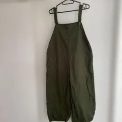 Samansa Mos2 オリーブグリーン サロペット サイズF