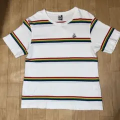 CHUMS チャムス ボーダー Tシャツ Lサイズ