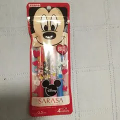 新品未使用！ゼブラ サラサクリップ ディズニーコレクション 4色セットA