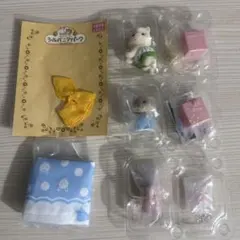 シルバニアファミリー 赤ちゃん　シルバニアパークレインコート入り　まとめ売り