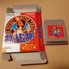 【動作未確認】ポケモン　赤　ゲームボーイ　ソフト