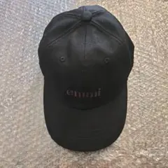 emmi ロゴウールライクキャップ 13WGH244319 レディース BLK