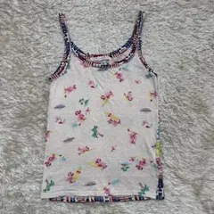 Y2K ヒステリックグラマー ヒスグラ キャミソール 総柄　ヘンプ