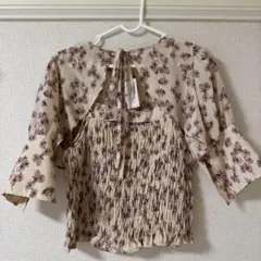 MAJESTIC LEGON 半袖ブラウス