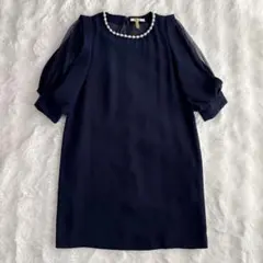 SNIDEL シアーショルダーミニワンピース