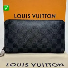✅【格安】メンテ済み　ルイヴィトン　ダミエ　ジッピー　オーガナイザー　長財布