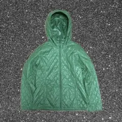00s oldUNIQLO キルティングジャケット グリーン M モンベル 似