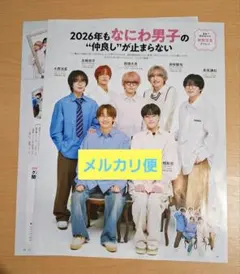 TVガイド　切り抜き　新春特大号　なにわ男子