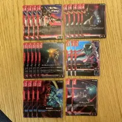 ガンダムカード ファントムアリア R 赤23枚セット