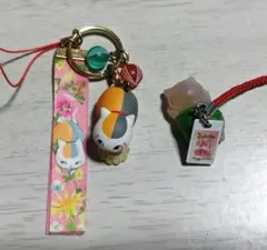 夏目友人帳 ニャンコ先生 ストラップ 2個セット