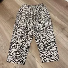 MARKETY'S BIGFIELD ゼブラ柄シェフパンツ
