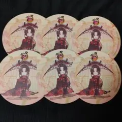 コースター　アニカフェ　刀剣乱舞　小烏丸　6枚