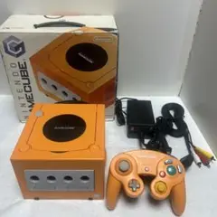 ​美品 ニンテンドー ゲームキューブ 本体 GC オレンジ 箱付き