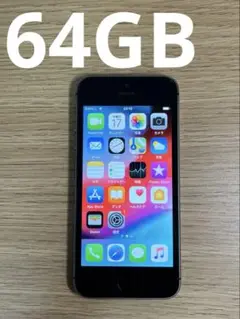 iPhone5s 64GB スペースグレイ　docomo