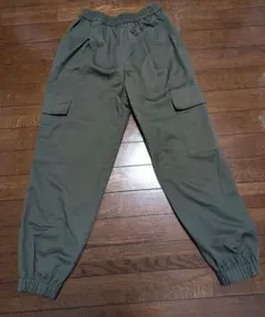 GU カーゴパンツ Sサイズ カーキ