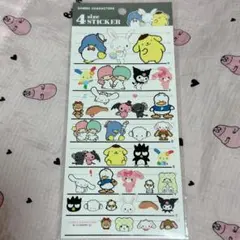 サンリオキャラクターズ 4サイズステッカー