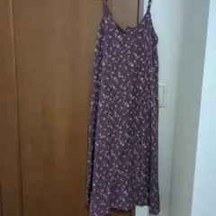 赤 ロングワンピース
