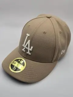 ニューエラ LP 59FIFTY ドジャース 7 1/8 カーキ
