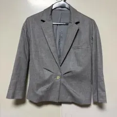 新品タグ付き！Theory　ノーカラーテーラードジャケット　サイズ4　22SS 新品タグ付き！Theory ノーカラーテーラードジャケット サイズ4