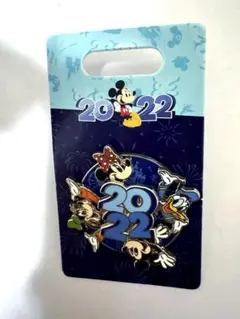 2022年ディズニーピンバッジ　海外