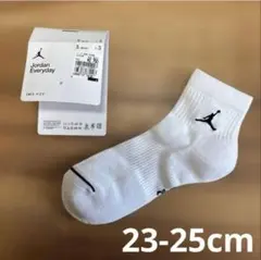 NIKE JORDAN ソックス 3足組 23-25cm バッソク　靴下のサムネイル