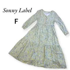 美品⭐︎アーバンリサーチSonny Label 花柄ロングワンピースF