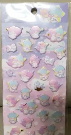 リトルツインスターズ シール ぷくっとシール　キキララ
