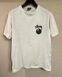 STUSSY（ステューシー）8-Ball Tシャツ ホワイト Sサイズ