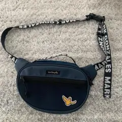 マークゴンザレス　ウエストポーチ　ブルー　青