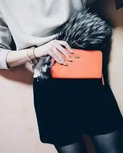 新品☆アーカー 開運 財布 オレンジ 付録