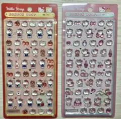 【正規品】サンリオ キティ2種 ボンボンドロップシールmini 2枚セット
