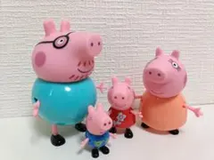 【Peppa Pig 】ペッパピッグ フィギュア 4体セット