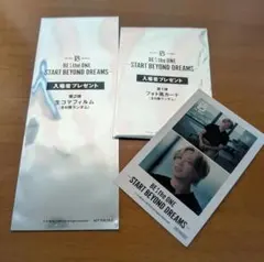 BE:FIRST映画入場特典　フォトカード　生コマフィルム　SOTA2点セット