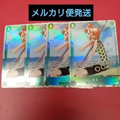 ワンピースカードゲーム EB02-017 R プロモ ナミ 4枚セット