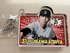 オリックスバファローズ　藤川敦也投手　コロチャレ限定アクキー
