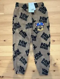 新品タグ付きH&M ボアパンツ パウパトロールチェイス130