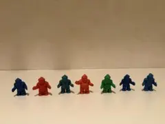 昭和★大相撲力士消しゴム★7体★【レトロ】