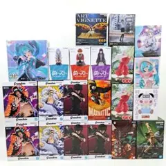 ②プライズフィギュア まとめ売り 23点 初音ミク ナルト