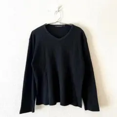 ☆【GREATEST CLOTHING LABEL】ワッフルTシャツ VネックM
