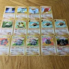 遊*離様 ポケモンカード 旧裏面 まとめ売り カイリュー キュウコン