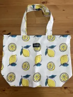 KALDI レモン柄トートバッグ